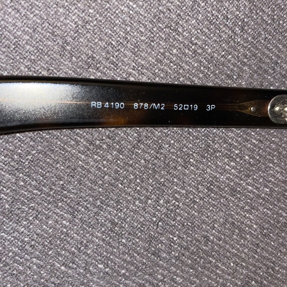 NWOT RayBan brown & silver frame polarized. - Picture 4 of 5